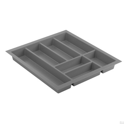 Cutlery insert Basic 500 Dark gray 425x473mm