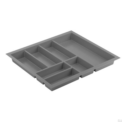 Cutlery insert Basic 600 Dark gray 525x473mm