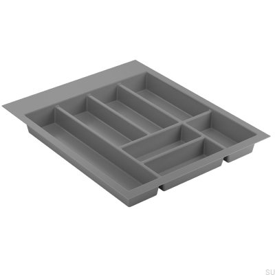 Cutlery insert Basic 500 Dark gray 425x523mm
