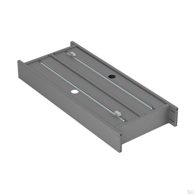 Drawer insert for Flex Basic II foil, Aluminum, Dark gray, 200/500mm