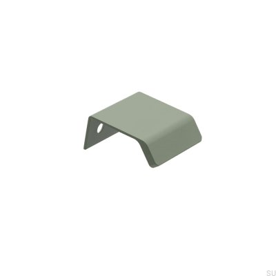 Side 40 Aluminum Green Edge Furniture Handle