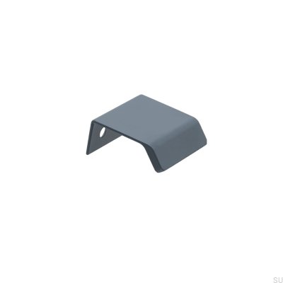 Side 40 Aluminum Storm Blue Edge Furniture Handle