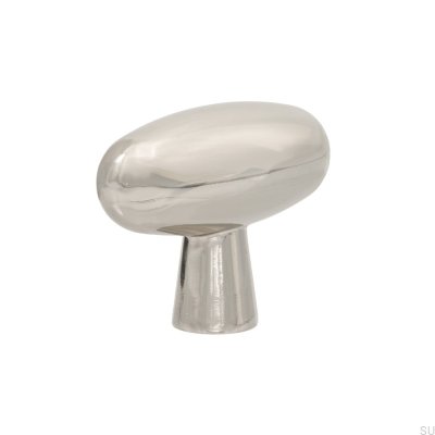 T-Bar Oliver Silver Nickel-Plated Furniture Knob