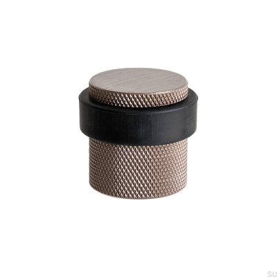 Helix Floor Door Stopper Dark Brown