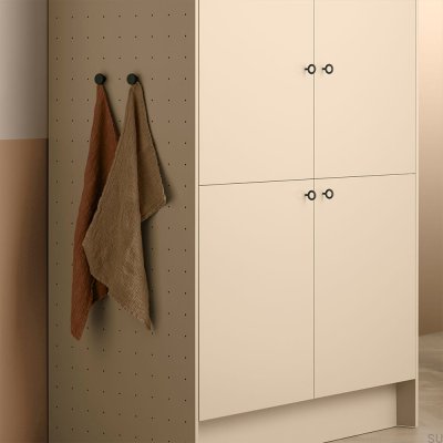 Furniture knob Key 32 Metal Ash Green