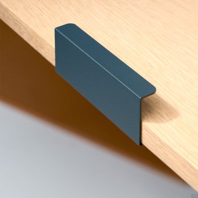 Hide 120 Metal Deep Blue Edge Furniture Handle