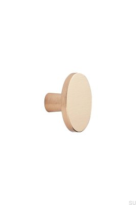 Plato 42 Furniture Knob Aluminum Brushed Gold