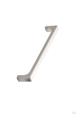 Fold Light 160 Metal Silver Elongated Furniture Handle