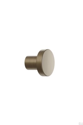 Furniture knob Dot 30 Brass with Patina