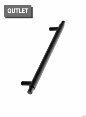 Manor 192 oblong furniture handle Metal black