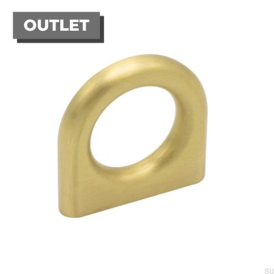 Furniture handle Luck 32 Brushed gold