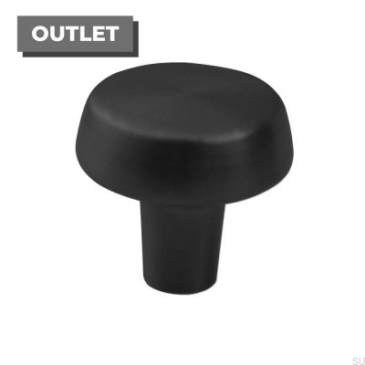 Furniture Knob Autumn 36 Metal Black