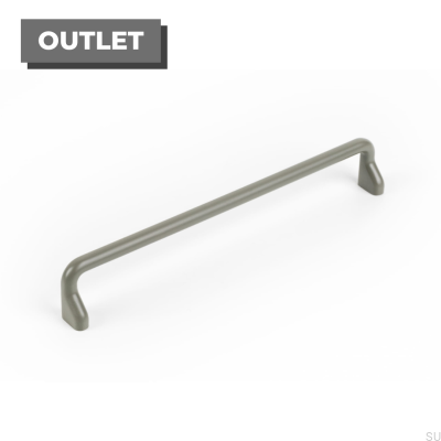 Long furniture handle Soft 192 Gray Mat