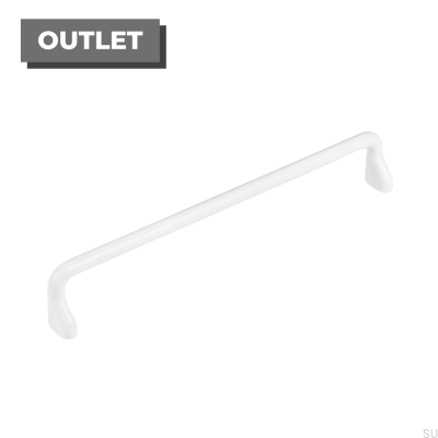 Lengthwise furniture handle Soft 320 White Mat