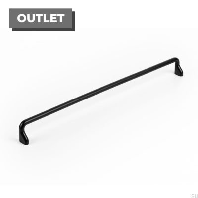 Lengthwise furniture handle Soft 320 Black Mat