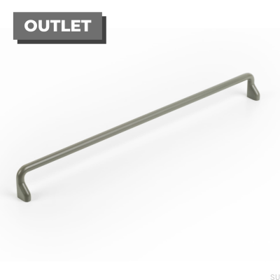 Lengthwise furniture handle Soft 320 Gray Mat