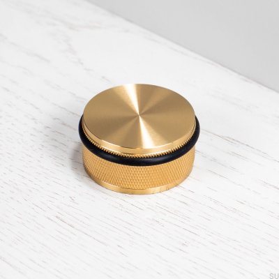 Cross Brass Floor Door Stopper