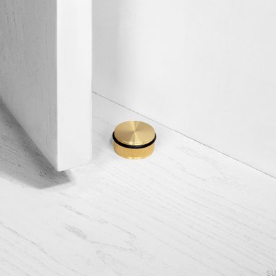 Cross Brass Floor Door Stopper