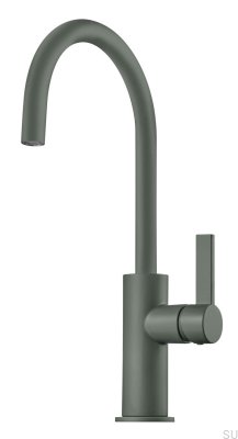 Kitchen tap ARM180 Brass Ash Green