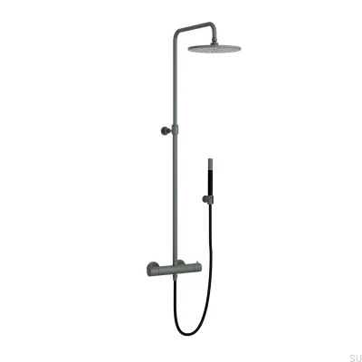 TVM7200-150 Shower Set Brass Ash Green