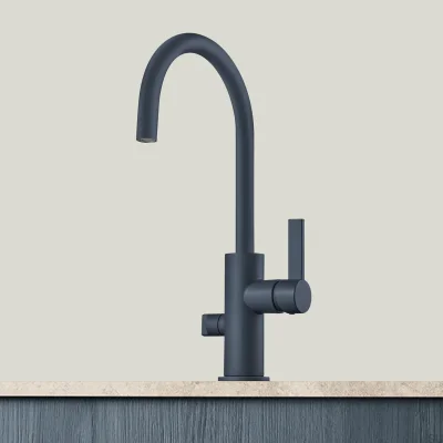 Kitchen tap with dishwasher valve ARM184 Brass Deep Blue