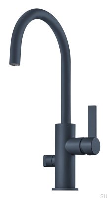 Kitchen tap with dishwasher valve ARM184 Brass Deep Blue