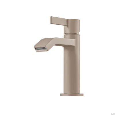 ARM071 Brass Greige washbasin tap