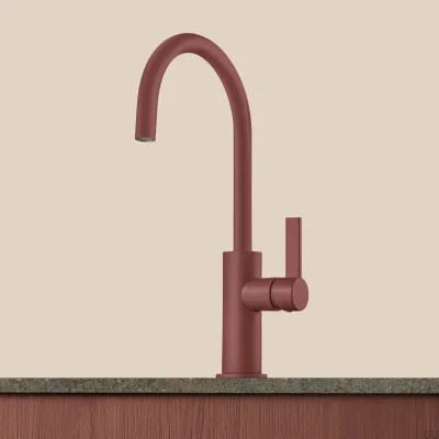 ARM180 Kitchen Faucet Brass Reddish Brown