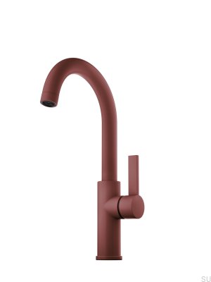 ARM078 Brass Reddish Brown Washbasin Tap