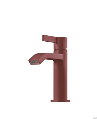 ARM071 Brass Reddish Brown Washbasin Tap