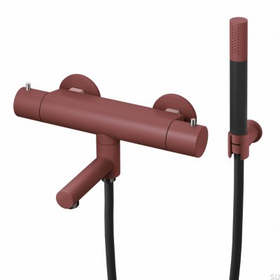 Thermostatic bath and shower mixer EVM026-150 Brass Reddish Brown