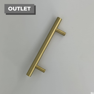 Long furniture handle SB-L 128 Polished brass