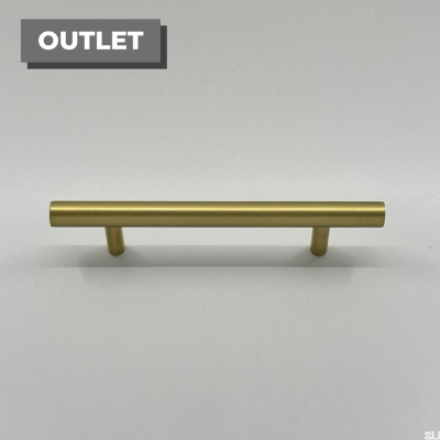 Long furniture handle SB-XL 160 Polished brass
