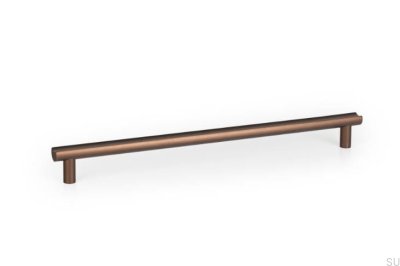 Moon 320 Aluminum Bronze Brushed Elongated Furniture Handle