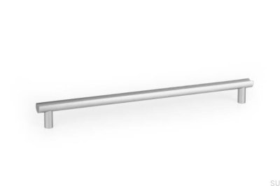 Moon 320 Aluminum Silver Elongated Furniture Handle