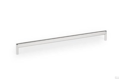 Beam 320 Metal Polished Nickel Elongated Furniture Handle