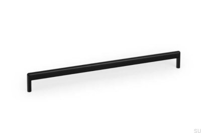 Beam 320 Metal Matt Black Elongated Furniture Handle