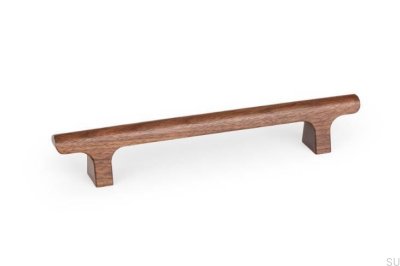 Hinoki Wood 160 Wooden Walnut Furniture Handle