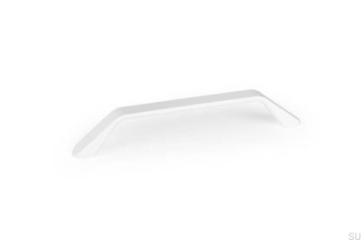 Long furniture handle Dropp 160 Aluminum Matt White