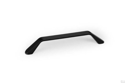 Long furniture handle Dropp 160 Aluminum Matt Black