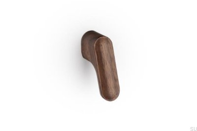 Luv Wood Furniture Knob Wooden Walnut