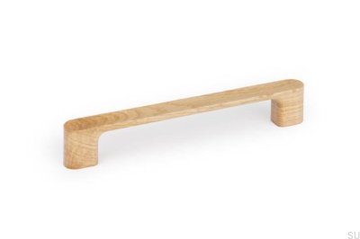 Luv Wood 160 Wooden Oak Elongated Furniture Handle