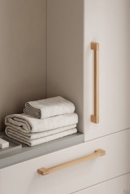 Hako Big 480 Wooden Oak Elongated Furniture Handle