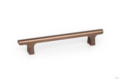 Hinoki Big 832 Aluminum Brown Brushed Elongated Furniture Handle