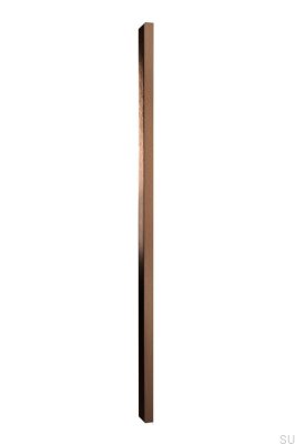 Vann 1200 Aluminum Brown Brushed Edge Furniture Handle