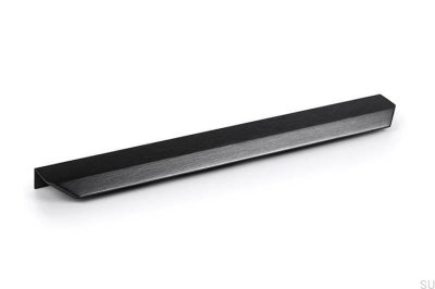 Vann 350 Aluminum Black Titanium Edge Furniture Handle