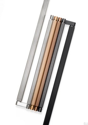 Brooklyn Big 1056 Aluminium Brushed Gold Cava Elongated Single-Sided Furniture Handle