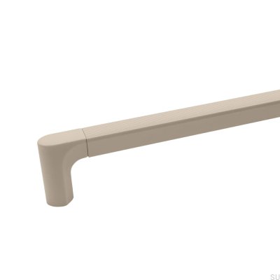 Aqua 1088 Metal Cream Elongated Furniture Handle