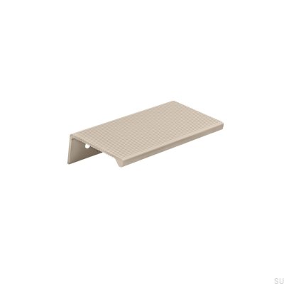 Square Aqua 94 Aluminum Cream Edge Furniture Handle