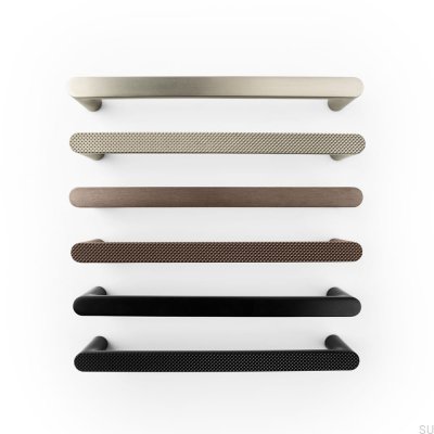 Vibe Plain 128 Metal Matt Black Furniture Handle